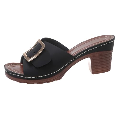 Générique Sandales Femme Talon Chaussure Compensées Sandale a Sexy Chaussures Confortable...