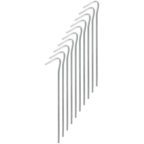 Mountain Warehouse 18cm Steel Tent Pegs Pack Cover