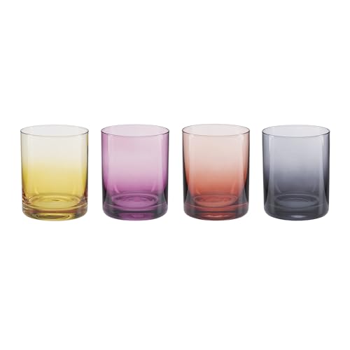 Oneida 898241 Golden Hour Double Old Fashioned Glasses, Set Of 4