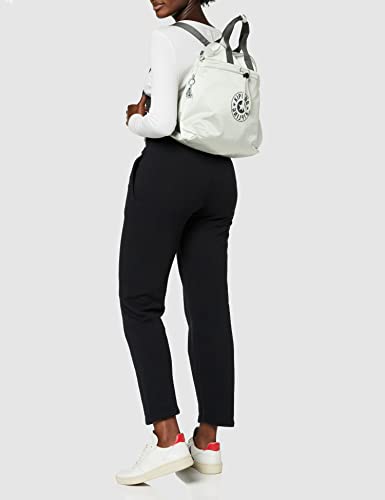 Kipling Mochila feminina de bolsa, 35 x 34 x 32,5 cm, Prata dinâmica, 14x34x32.5 cm (LxWxH)
