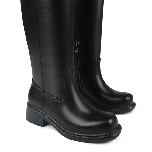Image of Zzheels Mid Calf Cowboy Boots for Women Closed Toe Western Cowgirl Boots | Pointed Toe, Western Boots, Country Concert Outfits, Rodeo Outfit, Wide Calf Cowgirl Boots