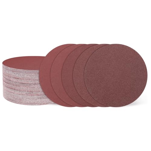 Disques abrasifs 150 mm lot de 100 pièces avec plusieurs grains auto-agrippants