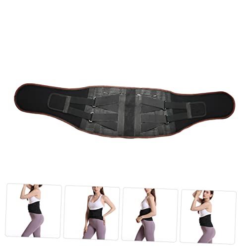 Cinturón de soporte lumbar unisex PartyKindom 93x45x0.3cm miniatura 4