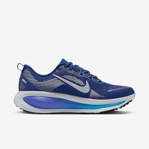 Nike Vomero 18 Men's Road Running Shoes (Blue Void/Blue Lightning/Bright Crimson/Metallic Silver)3