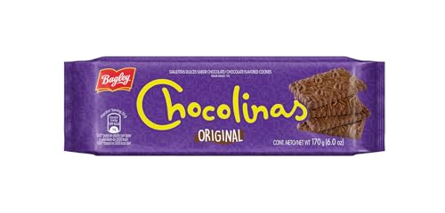 BAGLEY - Galletas de chocolate - Galletitas Dulces Chocolinas, 170 g