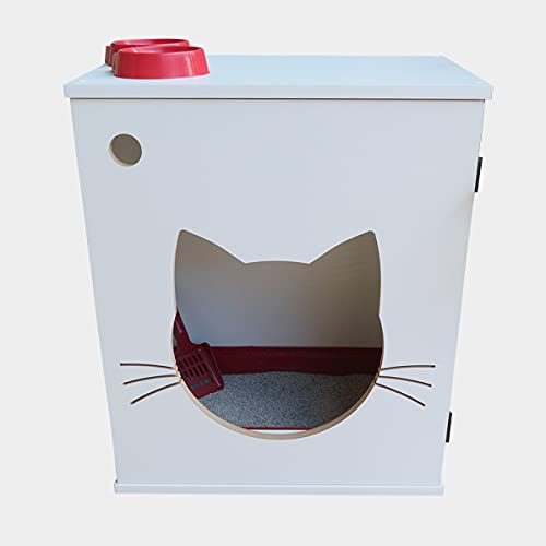 Sanitário banheiro gatos caixa de areia - Félix ChocMaster