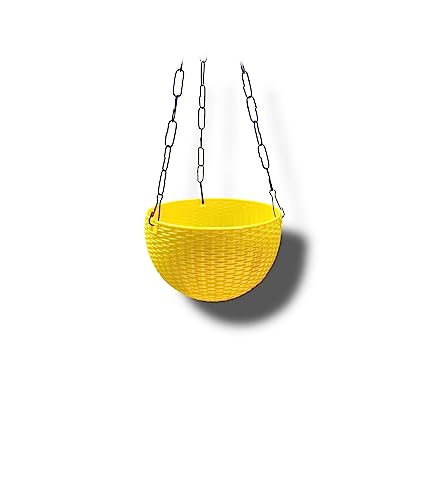 Stylish Plant Pots: Tree & Flower Pot Holder for Home Indoor & Outdoor Gardening, Cute Hanging Pots, Large Size - 22cmX13cm, Perfect for Balcony and Living Room