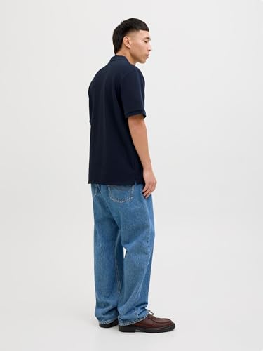 JACK & JONES Jjeaustin Zip Polo Ss Noos 4