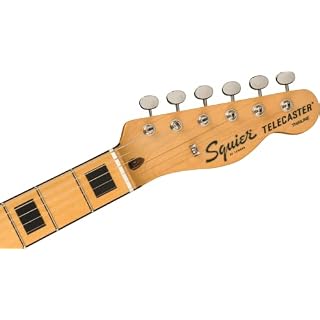 Squier FSR Classic Vibe ’70s Telecaster® Thinline Tableau en érable Blanc Olympique - Les Beatles, Paul McCartney, John Lennon, RIngo Starr, George Harrison Squier FSR Classic Vibe '70s Telecaster® Thinline Tableau en érable Blanc Olympique – Image 4