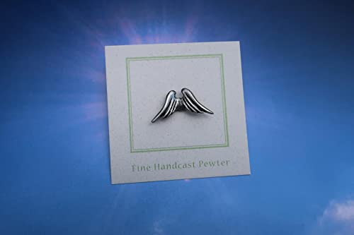 Jim Clift Design Angel Wings Lapel Pin - 1 Count #TOP4