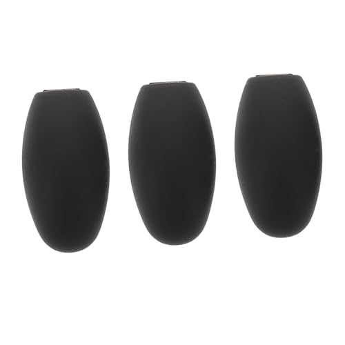 BESPORTBLE 3Pcs Saxophone Thumb Rest Cushions for Woodwind Instruments Ergonomic Finger Support for Alto and Clarinet Reduces Hand Strain Easy to Install and Adjust Multiuse Design for