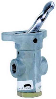 Bendix 229635N - Tw-1‚Ѣ Air Brake Control Valve - New, 2-Position Type, Flipper Style