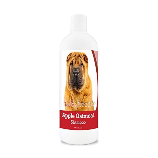 Healthy Breeds Chinese Shar Pei Apple Oatmeal Shampoo 8 oz