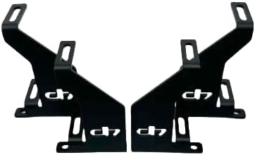 Droppin HZ Car Audio 2HD Mini 2 Amp Rack, Compact Steel Audio Equipment Rack for Motorcycle Installs, Black Powder Coat Finish, Racks for Sound Equipment, Amplifiers Not Included