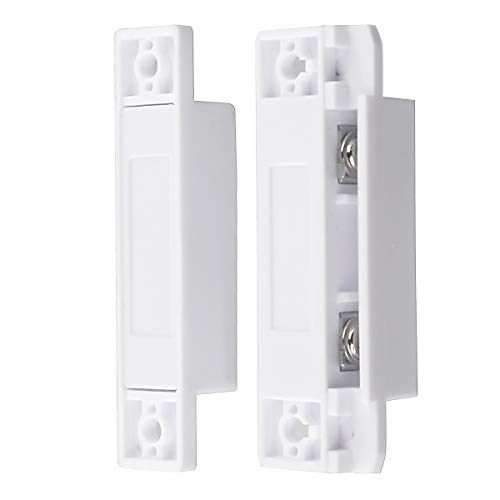 Image of MC-31 Surface Mount Wired NC Door Contact Sensor Alarm Magnetic Reed Switch White 10pcs