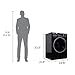Equator All-in-one 4700 Washer Dryer Ventless FULLY BUILTIN 0-CLEARANCE 1.62cf/15lbs 110V 1400RPM in Black