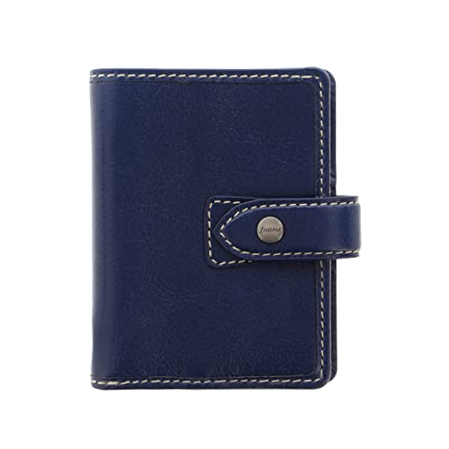 Filofax Malden Organizer, Mini Size, Navy – Tactile, Full...