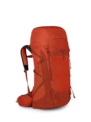 Image of Osprey Talon Pro 40L Men's Hiking Backpack with Hipbelt, Mars Orange, S /M