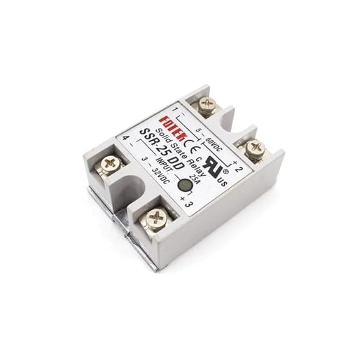 SSR-40DD relé para control de motores y fuentes DC 4