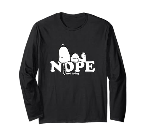 Snoopy Nope Long Sleeve T-Shirt