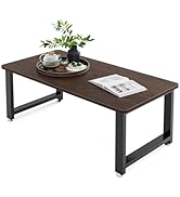 Amazon｜DEWEL ローテーブル 幅80×奥行40×高さ33cm センターテーブル