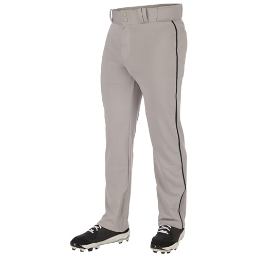 CHAMPRO Boys Triple Crown 2.0 Open Bottom Baseball Pants with Braid