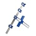 Power Tools Punch Locator, Cabinet Hardware Jig Drill Guide Sleeve,Template Wood Drilling Dowelling for Installation of Handles, Knobs on Doors and Drawer Pull with Storage Bag
