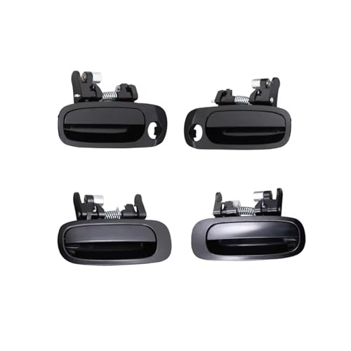 Poignée porte Toyota Corolla 1998-2002 extérieure noire haute durabilité