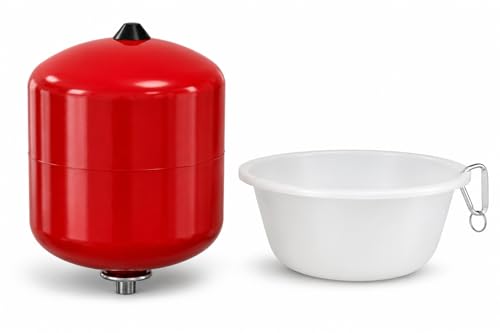 Vase d'expansion Flamco Baseflex 12L 25301 avec bac de vidange Flexcon 27958