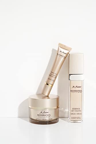 M. Asam RESVERATROL PREMIUM NT50 Youth Serum (50 ml)  Face Serum with concentrated resveratrol & hyaluronic acid, supports firmness & provides a youthful-looking glow, facial care
