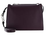 Furla Cuero bolso bandolera bolso de noche Nuvola Crossbody Chianti morado oscuro