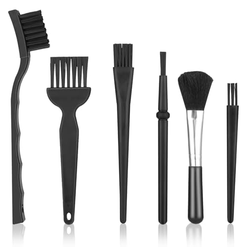 YBEATY 8 Pcs Anti Static Electronic Dust Cleaning Brushes Mini Keyboard Cleaning Brushes Kit Anti Static Brush for Laptop Computer Keyboard Motherboard Camera Small Space Car Lab