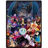 Disney Villains Paintings Custom Blanket 58inches x 80inches (Large) Fleece Blanket