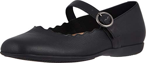 Trotters Women's Sugar Mary Jane Flat, Black, 8 Wide