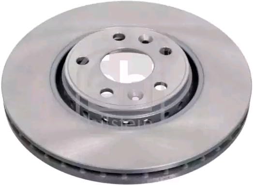 2x FEBI BILSTEIN Disco de freno Delantero Ø320mm Espesor: 28mm Corona de Agujeros - Ø: 114mm ventilación interna 43949 Compatible con RENAULT Megane 3 Grandtour KZ0/1 Clio 4 Hatchback BH