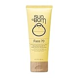 Sun Bum Original SPF 70 Sunscreen Face Lotion - Broad Spectrum Moisturizing Facial Sunscreen with Vitamin E - Fragrance Free - Travel Size - 3 oz