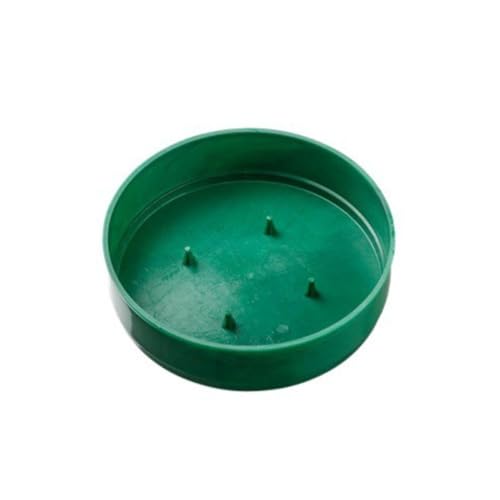 Generico TECARFLOR - Ciotola Olympia Verde | Varie Misure e PEZZATURE | Ciotole per Spugna e composizioni Floreali Ciotole per Fiori E FIORISTI (13 Pezzi - 13x4 cm)