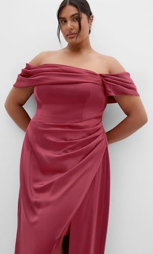 Image of City Chic Women's Plus Size Maxi Cocktail Dress - Paloma