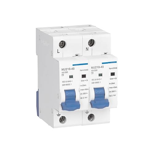 Parasurtenseur NU210-40 40/350 2P de haute précision pour tableau