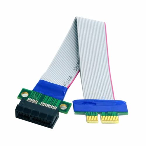 Fasizi PCI-Express PCI-E 1X Riser Card Flex Extender Extension Cable for PC - Image 2