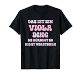 Viola Lustiger Spruch Vorname Name Geburtstag Geschenk T-Shirt