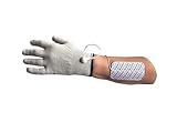 TensCare Handelektrode Handschuhe – Größe L, zur Schmerzlinderung, Förderung der Durchblutung & Beweglichkeit, kompatibel mit TENS-Geräten
