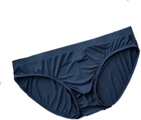 Briefs for Men Low Rise Stretch Seamless Breathable Underpants Athletic Solid Brief Soft Comfortable Fit Underwear