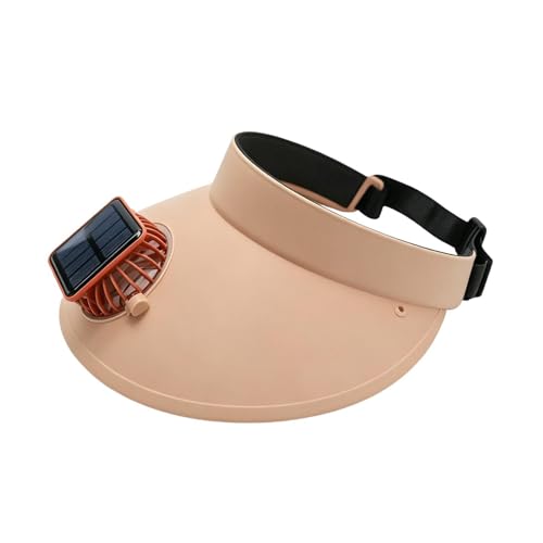 Chapeau de ventilateur solaire USB respirant réglable pour sport