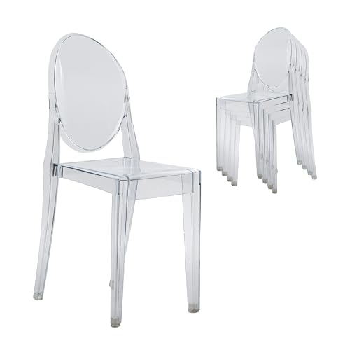 Techni Home Stackable Ghost Chairs