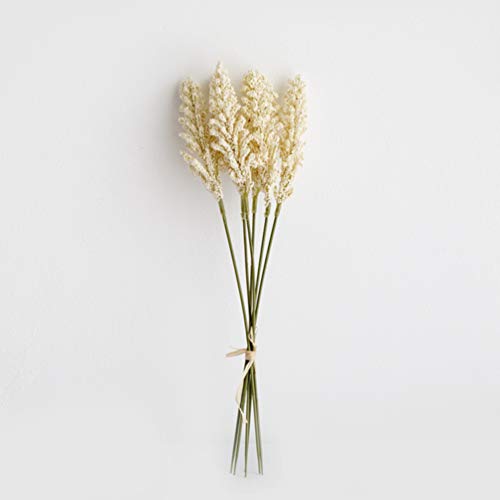 Amosfun 2 Bouquet Artificial Wheat Dried Natural Wheat Natural Dry Wheat Decor Fake Flower Artificial Plants For Home Wedding Decor Craft Diy #TOP4