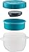 Trudeau Milk Cereal Container, Tropical