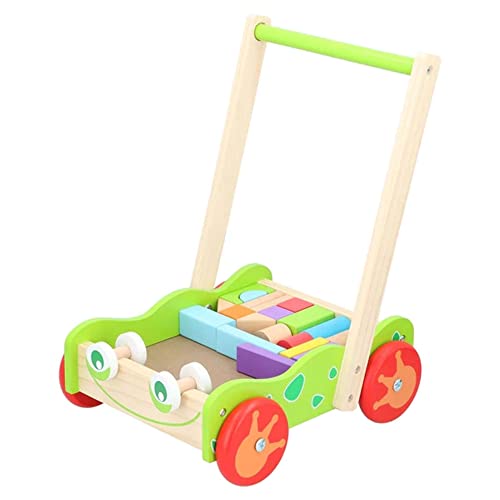 Marionette Wooden Toys Lauflernwagen mit Holzklötzen - 23-Teilig Cover