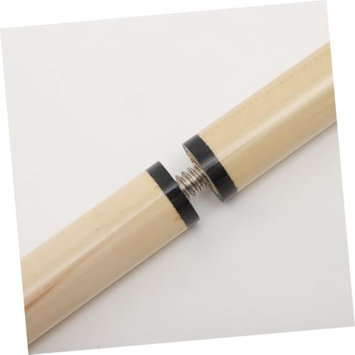 Taco de billar en madera blanca estilo americano miniatura 4