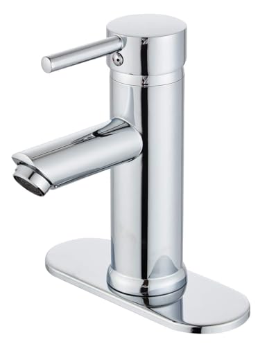Beati Faucet Single Handle Bathroom Faucet, Bathroom Sink Faucet 1 or 3 Hole, Small RV Vanity Faucet,Chrome